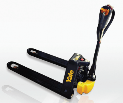 Lithium ion powered pallet truck